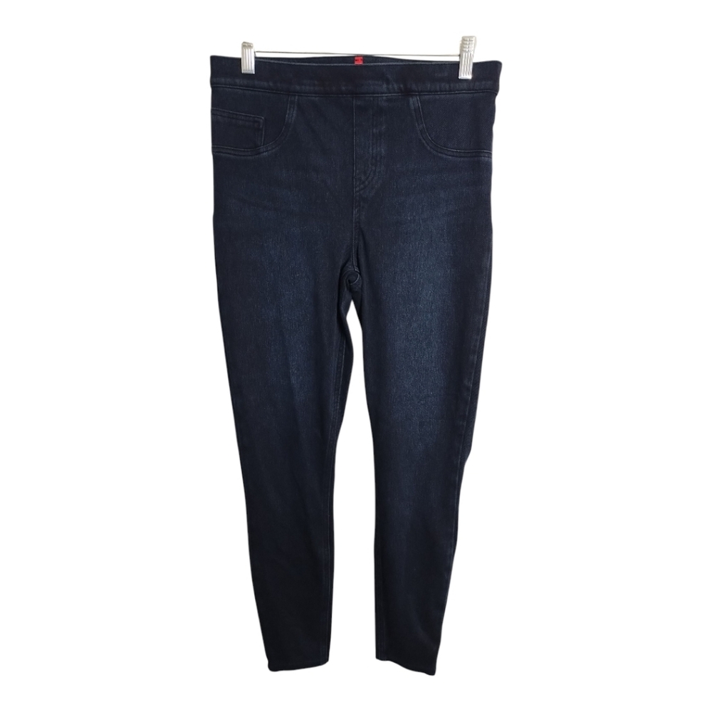SPANX Pull On HR Skinny‎ Back Pocket Slimming Sculpting Preppy Casual Jean L
